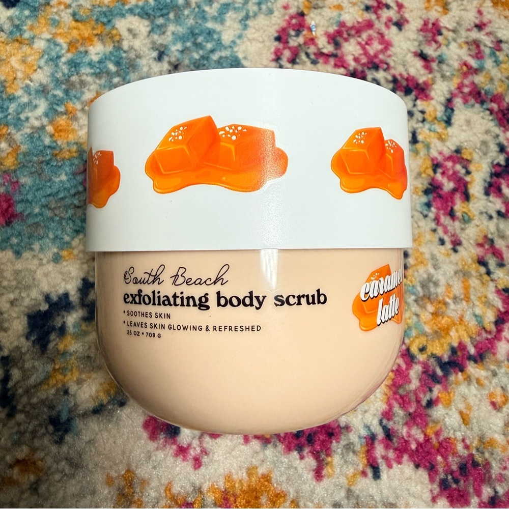 South Beach Exfoliating Body Scrub - Caramel Latte 25 ounces